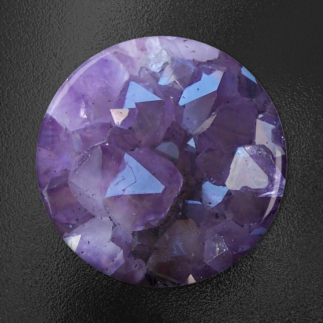 Lila brasilianisches Quartz-Amethyst-Foto Magnet (Von Creator hochgeladen)
