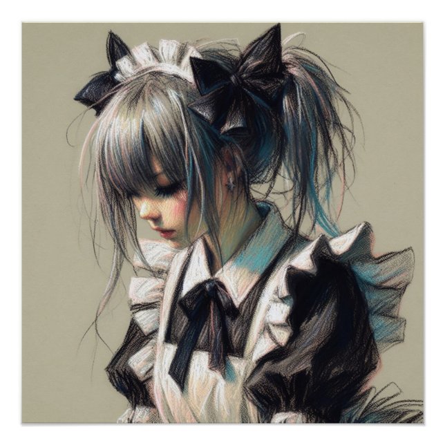 Lila Brightwater Poster (Vorderseite)