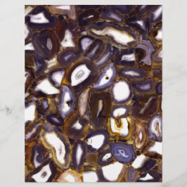 Lila-Brown-White-Agate-Design