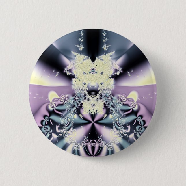 Lila Bühne Button (Vorderseite)