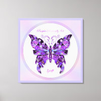 Lila Butterfly 31-Notebook