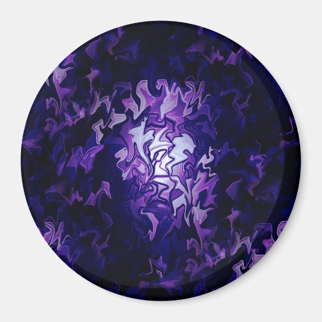 Lila Cabbage Patch... Magnet (Vorne)