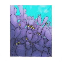 Lila Cactus Funny Succulent
