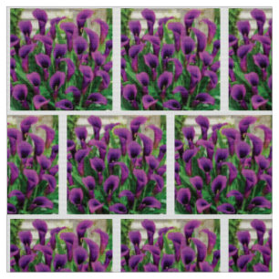 Lila Calla-Lilien Stoff