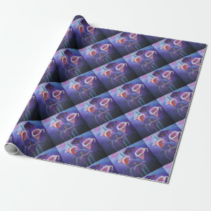 Lila Callas Lilac und Lila Kunst Geschenkpapier