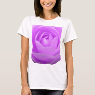 Lila Camellia T Shirt
