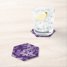 Lila Camouflage, Militär, Armee Untersetzer