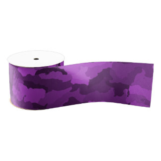Lila Camouflage Ripsband