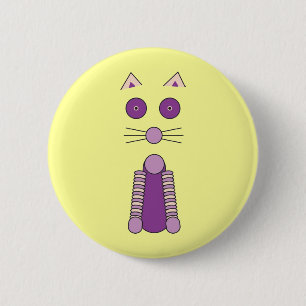 LILA CAT BUTTON