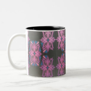 Lila Chain 15 Unze. Zwei-Ton Tasse