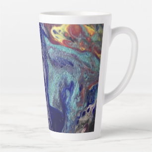 Lila Chaos Milchtasse