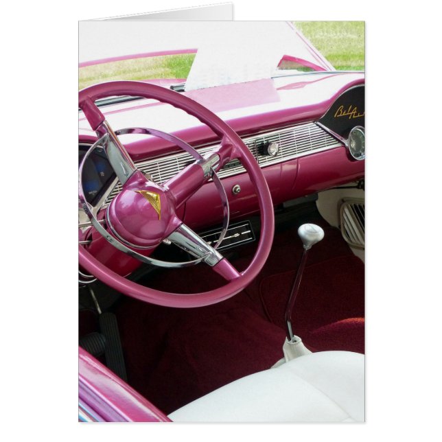 Lila Chevy Bel Air (Vorne)