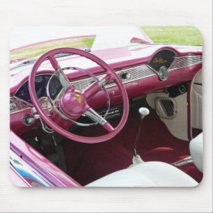 Lila Chevy Bel Air Mousepad