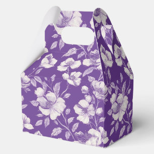 Lila Chinoiserie Geschenkschachtel