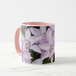 Lila, Clematiken, schön, Blume, lila Blume, Tasse