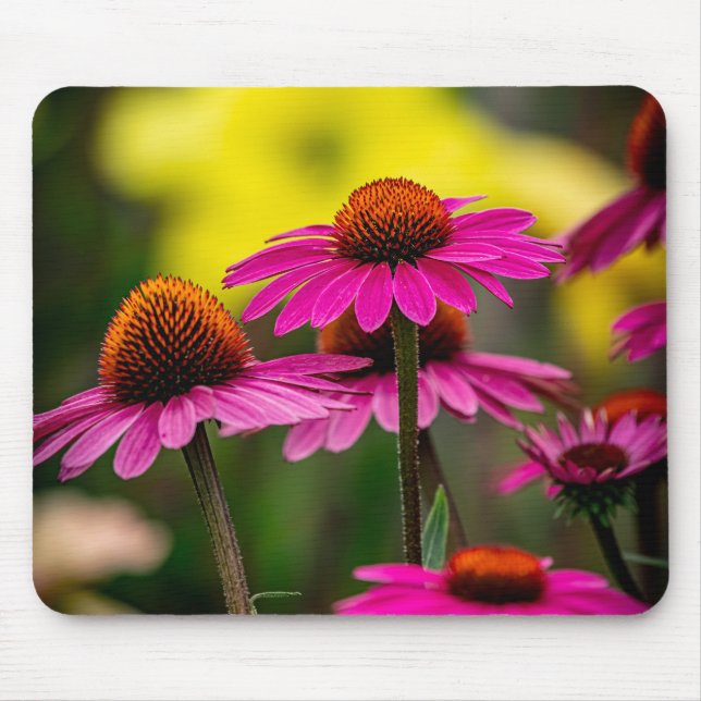 Lila Conflower Mousepad (Vorne)