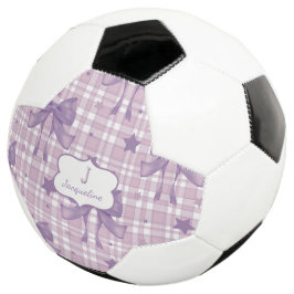 Lila Coquette Bows Fußball