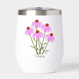 Lila Cornblumen Edelweine Tumbler