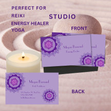 Lila Crown Chakra Energy Healer Reiki
