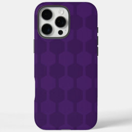 Lila Cube Lines iPhone Case