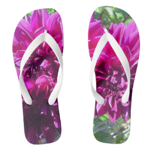 Lila Dahlia Blume Flip Flops