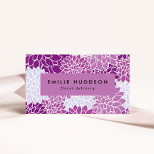Lila Dahlia-Blume, Floristi, Blume Shop