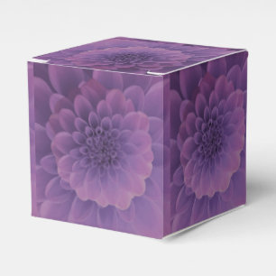 Lila Dahlia Geschenkschachtel
