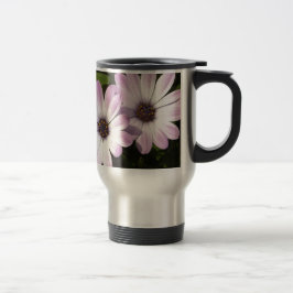 Lila Daisies Reisebecher