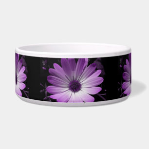 Lila Daisy Blume Dog Bowl Napf