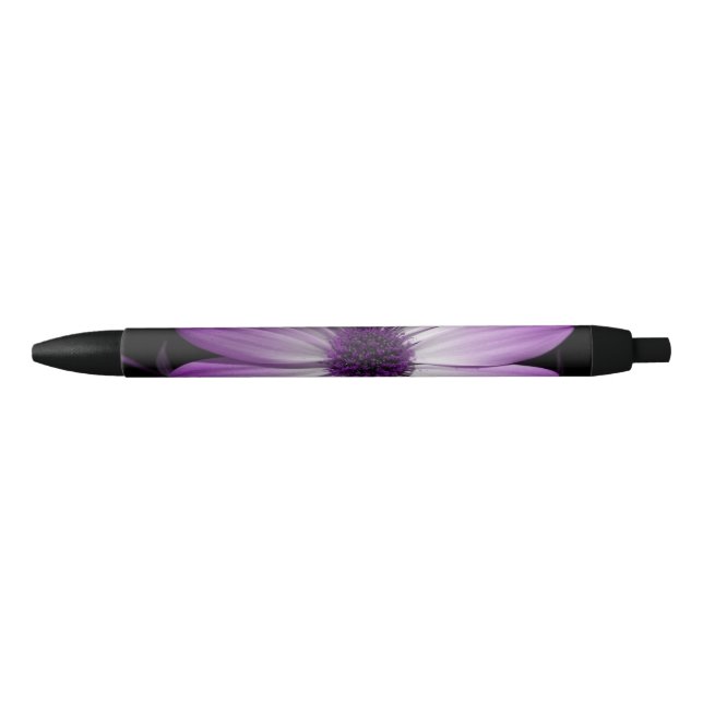 Lila Daisy Blume Pen Kugelschreiber (Vorderseite)
