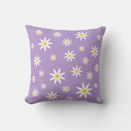 Lila Daisy-Kissen Kissen