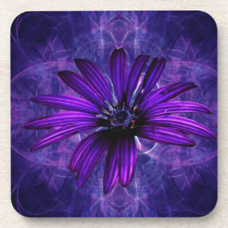 Lila Daisy Passion Untersetzer