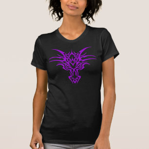 Lila Dame Dragon T-Shirt