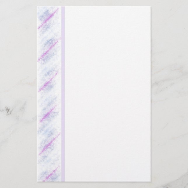 Lila Design Briefpapier (Vorderseite)