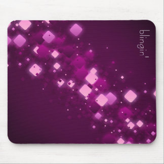 Lila Diamanten + blingin mousepad