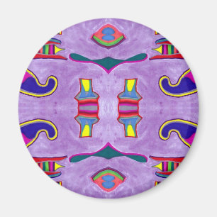 Lila Drachenmagnet Magnet