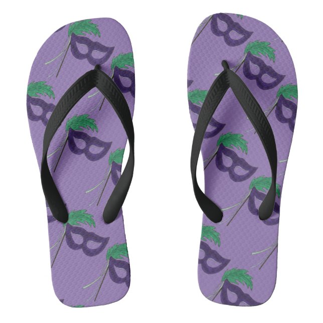 Lila Drama Club Parco delle camelie Locarno Flip Flops (Fußbett)