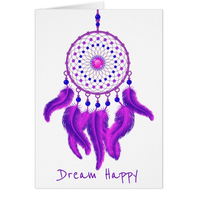 Lila Dream Catcher (Vorne)