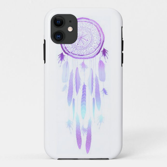 Lila Dreamcatcher iPhone 5 Kasten Case-Mate iPhone Hülle (Rückseite)
