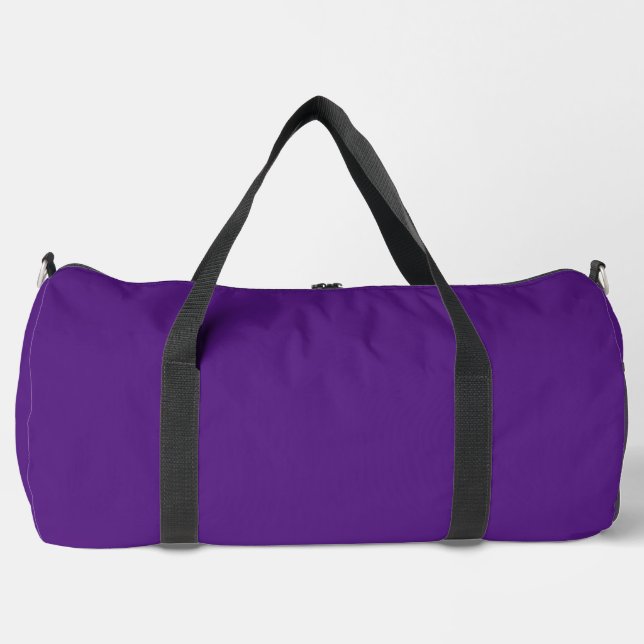 Lila Duffle Bag (Vorderseite)