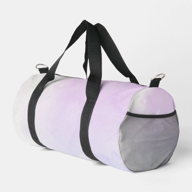 Lila Duffle Duffle Bag (Rechte Ecke)