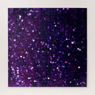 Lila Dunst: Glitter-Lichter Hintergrund