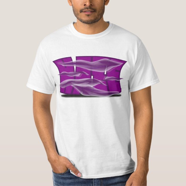 Lila Dunst T-Shirt (Vorderseite)
