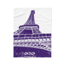 Lila Eiffel-Turm