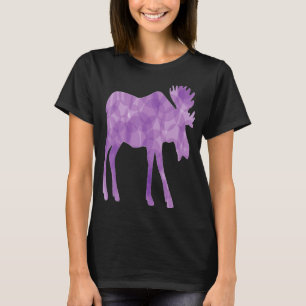 Lila Elche, Telefonhalter, Wildtiere, Hirsche, Elc T-Shirt