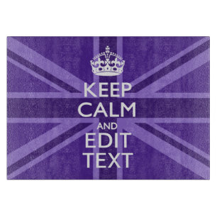 Lila Elegance Behalte Ihre Textunionsbuchse beruhi Schneidebrett