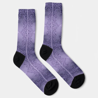 Lila Eleganz Socken