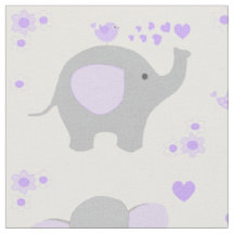Lila Elephant Baby Girl