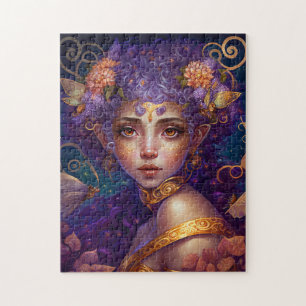 Lila Elf Fairy Fantasy Art