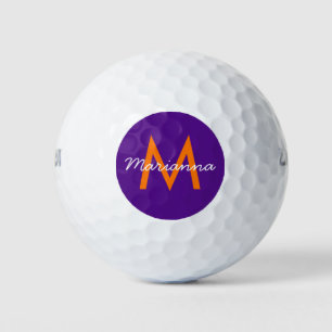 Lila Erstellen Sie Ihre eigene, individuell angepa Golfball